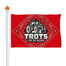 Boerenzakdoek vlag trots