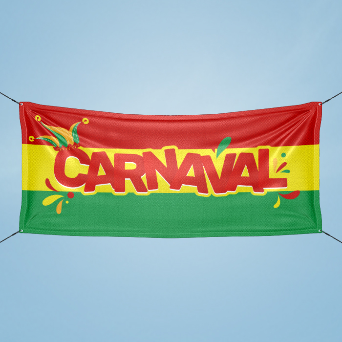 Carnaval spandoek
